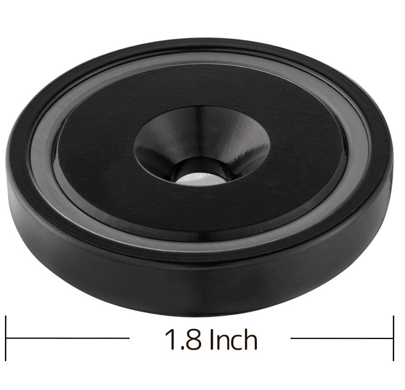 1.8 inch Epoxy Coated Cup Magnets Strong Neodymium Magnet Stud Finder